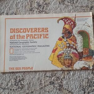 National Geographic Discoverers of the Pacific Poster